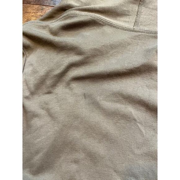 J. Jill Perfect Pima Cascade Open Front Brown Cardigan with Pockets Size Small - Picture 6 of 7